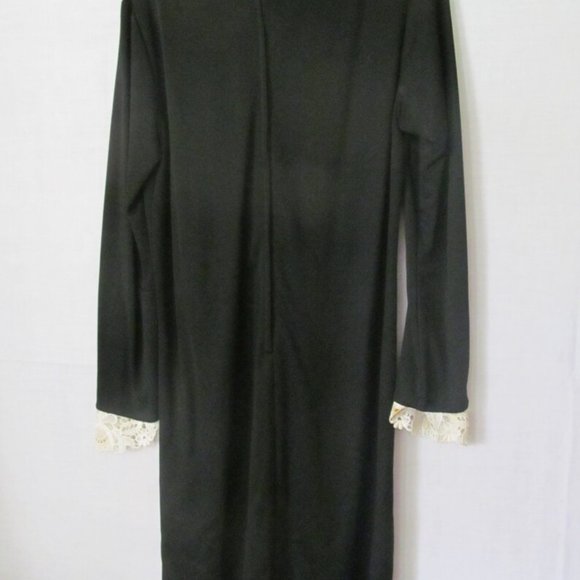 Union Made Clothing 1920s 30s Union Made Clothing Black Dress Art Deco Dresses - Picture 4 of 5